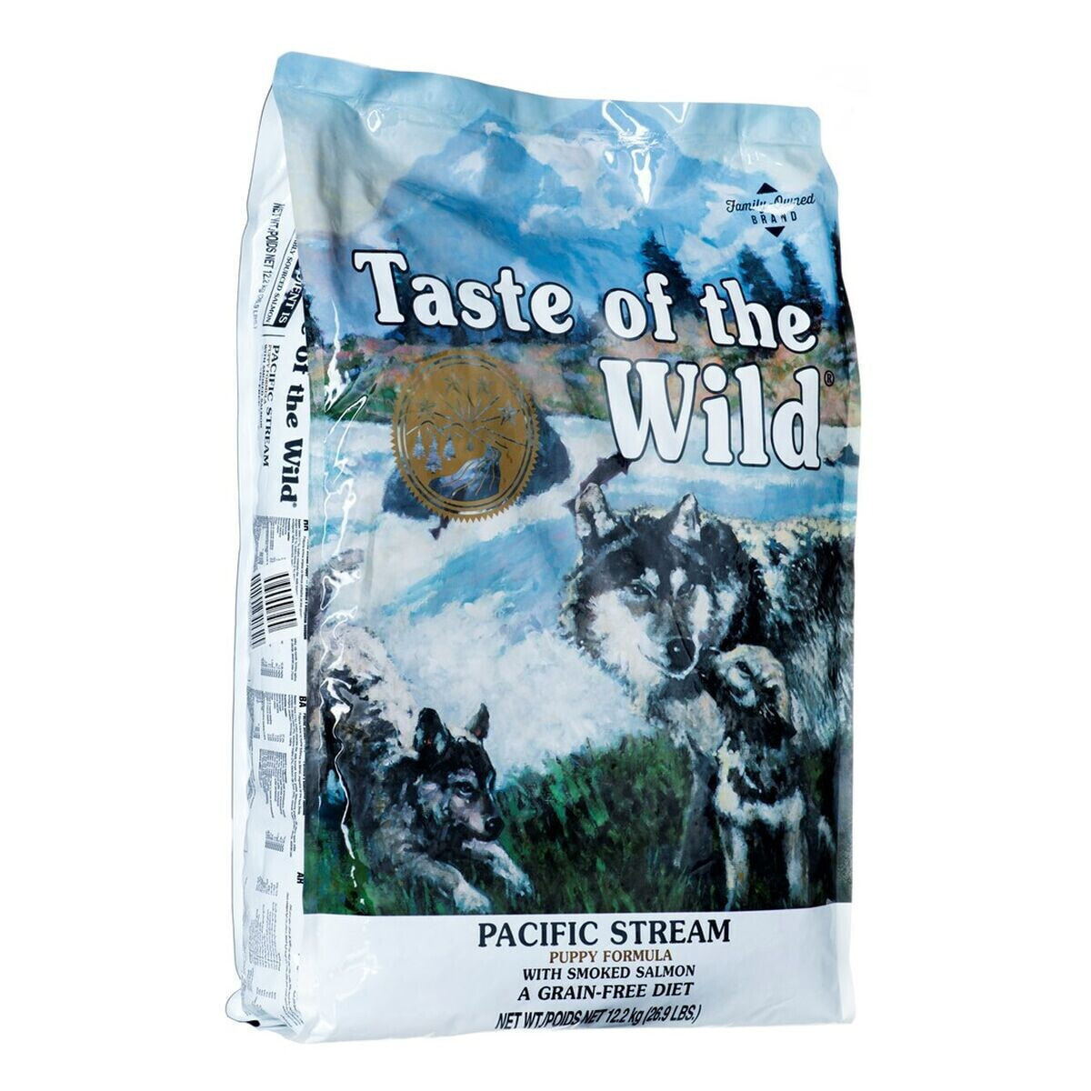 Фураж Taste Of The Wild Pacific Stream Щенок / Юниор Рыба 12,2 Kg