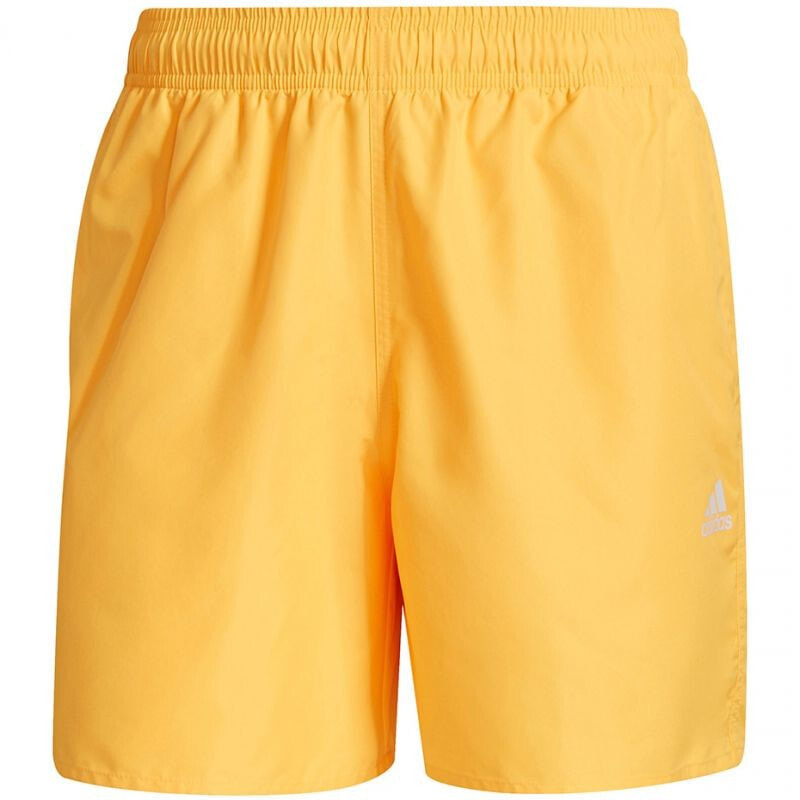 Мужские шорты спортивные желтые  Adidas Solid Swim Shorts M GU0305