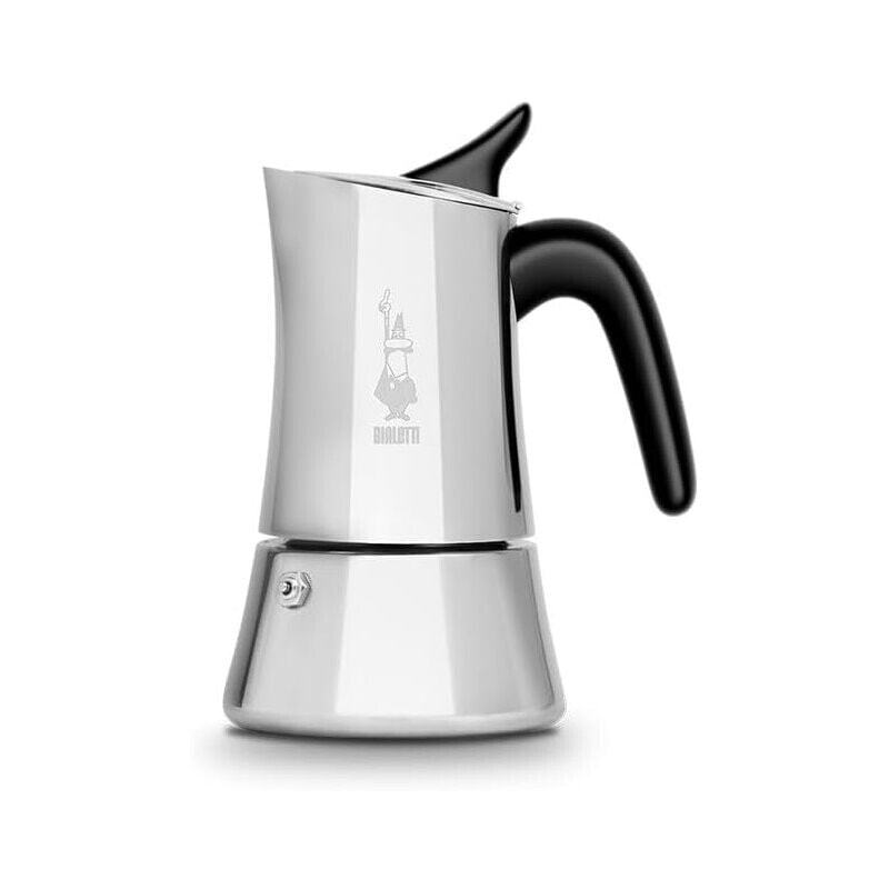 Bialetti Espressokocher Moon Edelstahl 4 Tassen