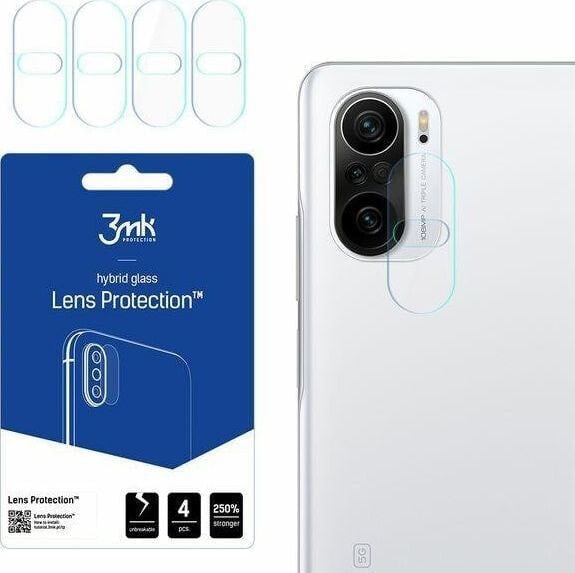 3MK Szkło hybrydowe na obiektyw aparatu 3MK Lens Protection Xiaomi Mi 11i 5G [4 PACK]