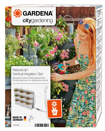 Gardena NatureUp! Угловая кадка для растений Настенный Пластик Серый Вне помещения 13153-20