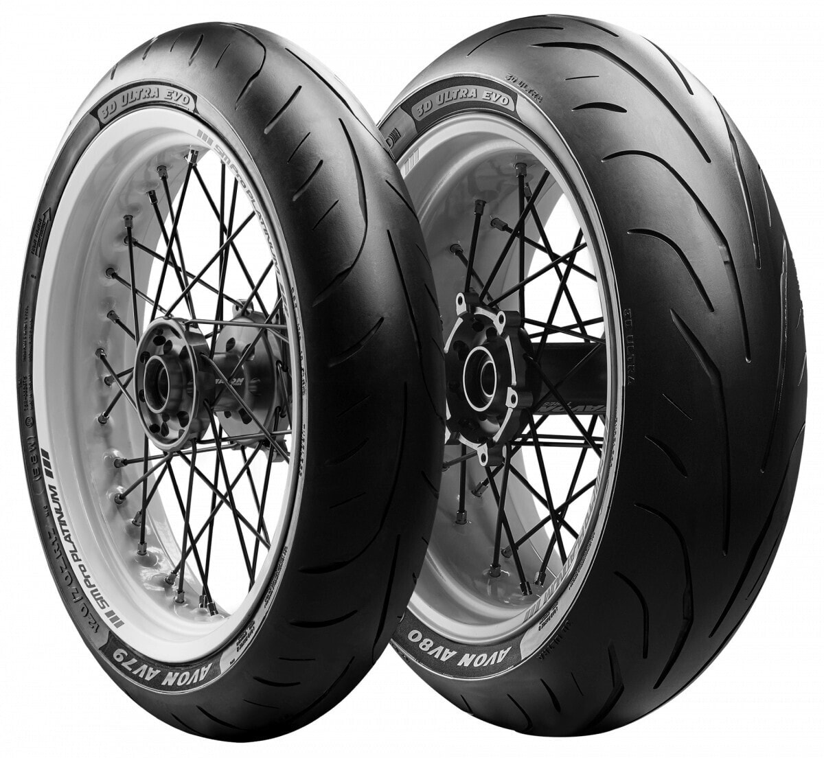 Мотошины летние Avon AV79 3D Ultra EVO 120/60 R17 (55W) (Z)W