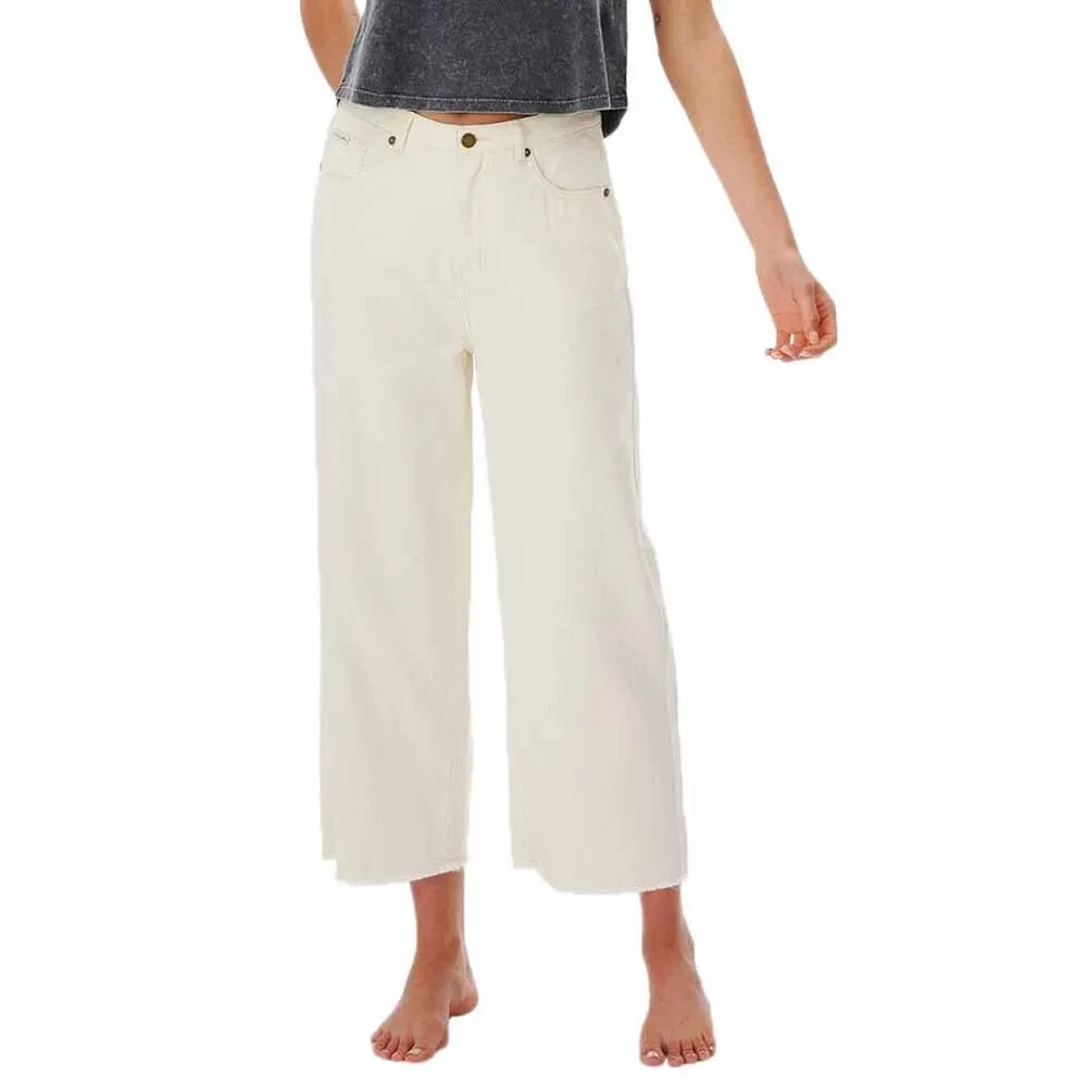 RIP CURL Sparrows Crop Wide Leg High Waist Jeans