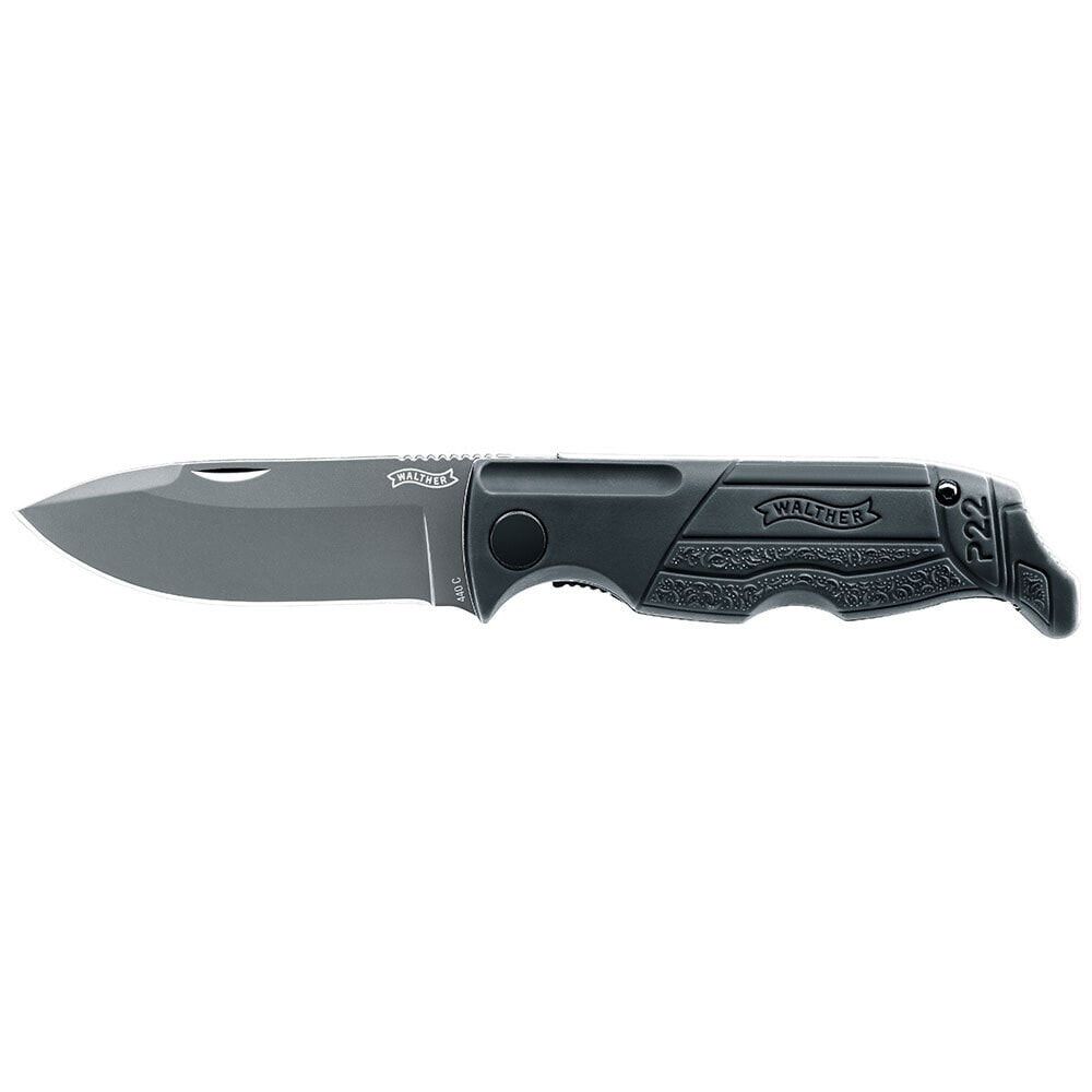 WALTHER P22 Linerlock Spearpoint Cut Off Knife
