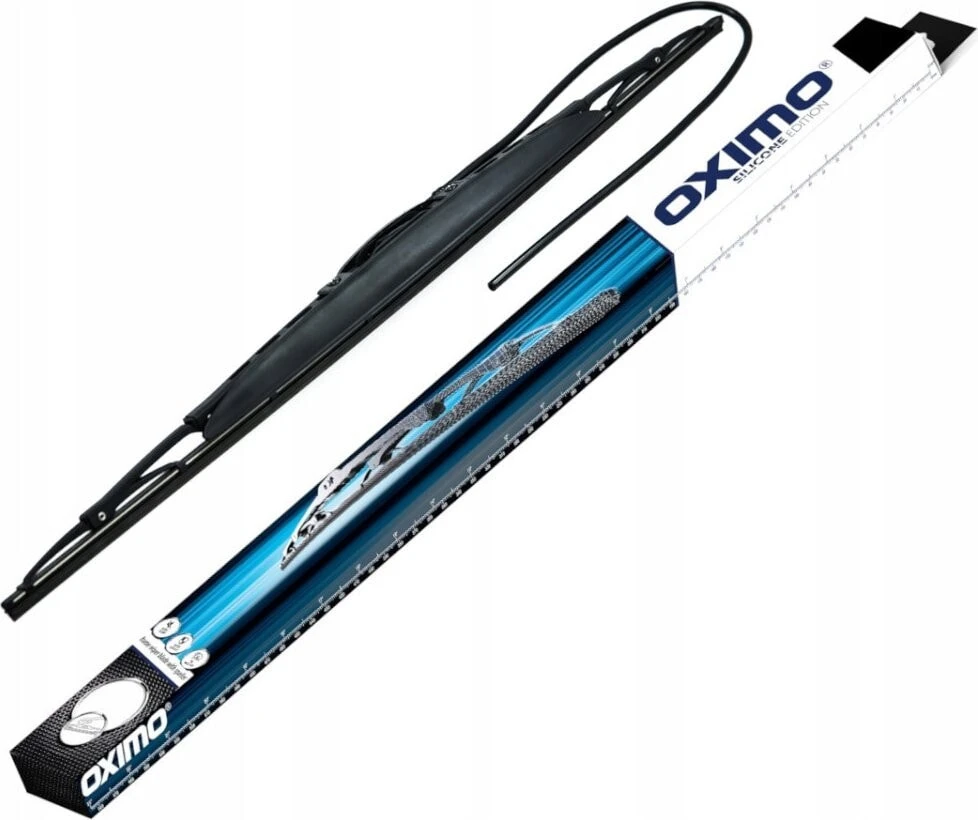 Oximo Wycieraczka szkieletowa ze spojlerem i spryskiwaczem 650mm