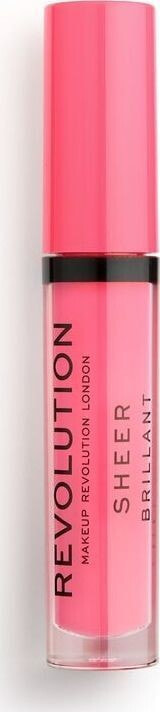 Makeup Revolution Sheer Brillant Cutie 137 Жидкий и увлажняющий блеск для губ