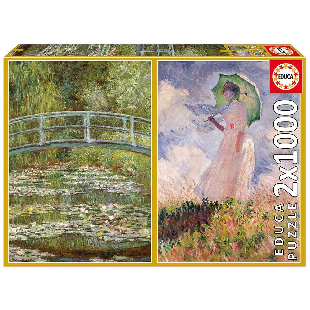 EDUCA BORRAS s 2X1000 Monet Puzzle