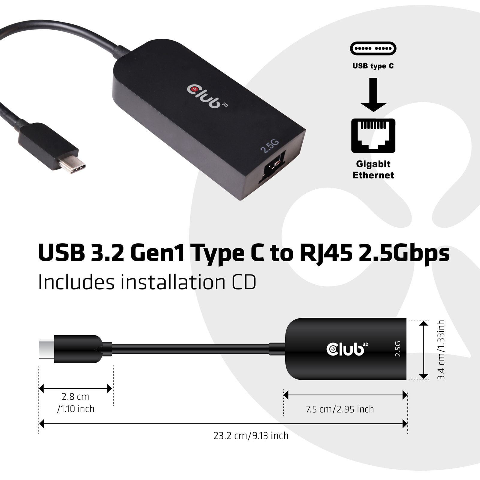 Club 3D, USB TYPE C