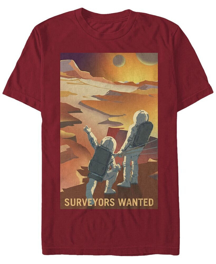 NASA Men's Mars Surveyors Wanted Short Sleeve T-Shirt