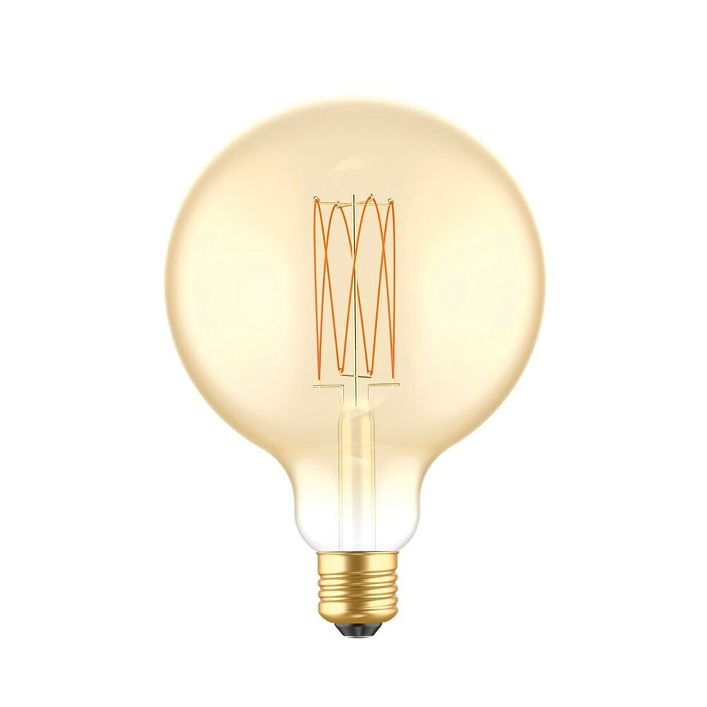 CREATIVE CABLES 7W 2700K golden carbon line led bulb long filament globe