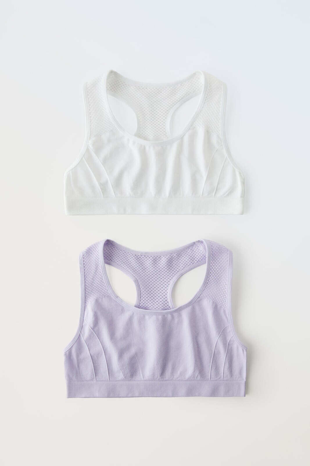 9-14 years/ pack of two seamless sport tops