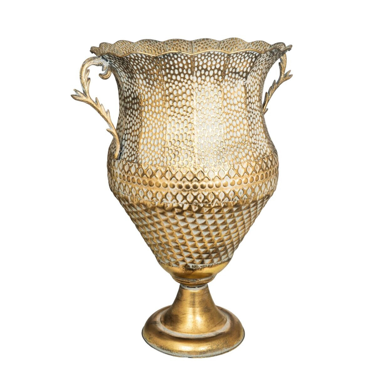 Wineglass Romimex Golden 56 x 66 x 45 cm Decorative