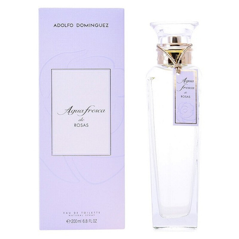 Women's Perfume Adolfo Dominguez Agua Fresca de Rosas EDT 200 ml