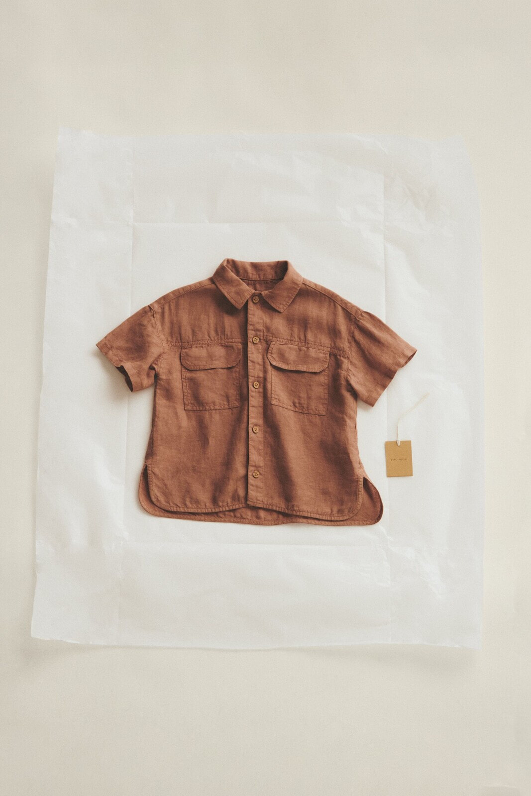 Timelesz - linen shirt with pockets