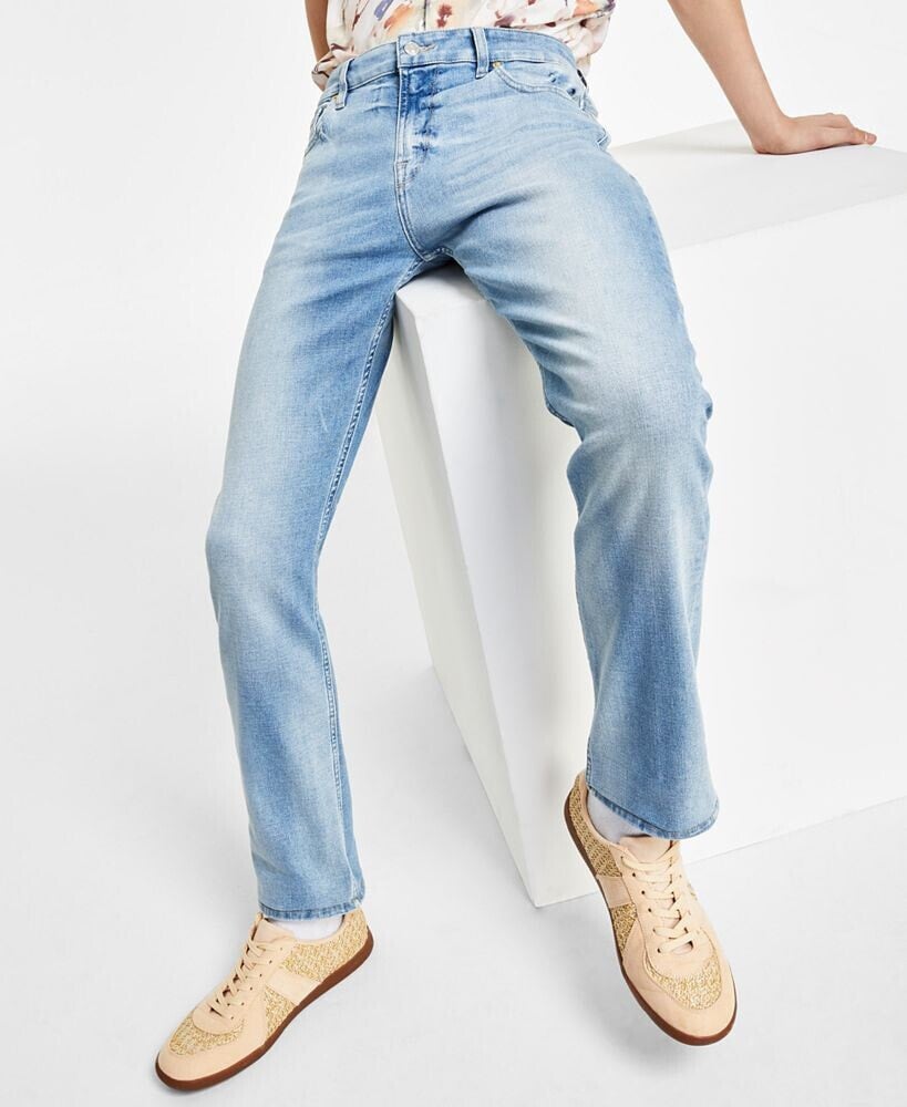 GUESS men's Eco Slim Straight Fit Jeans