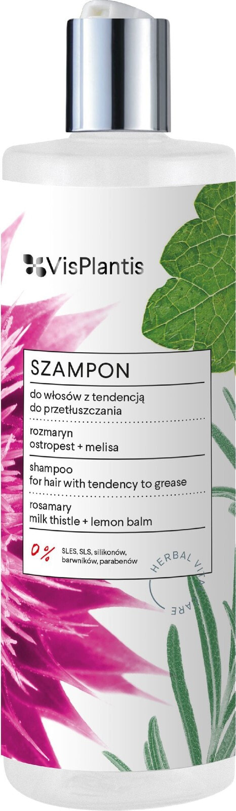 Vis Plantis Herbal Vital Care Shampoo Шампунь для жирных волос 400 мл