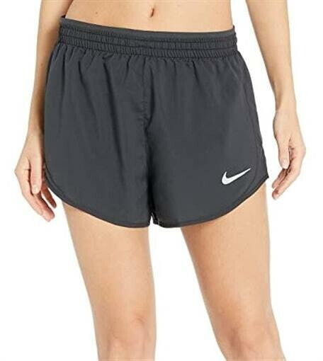 Nike 257476 Womens Tempo Lux Shorts Black/Anthracite/Reflective Silver Size XS