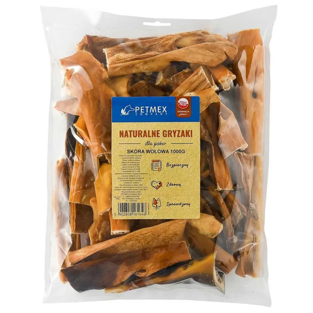 PETMEX Beef Skin 15 cm 1kg Dog Snack