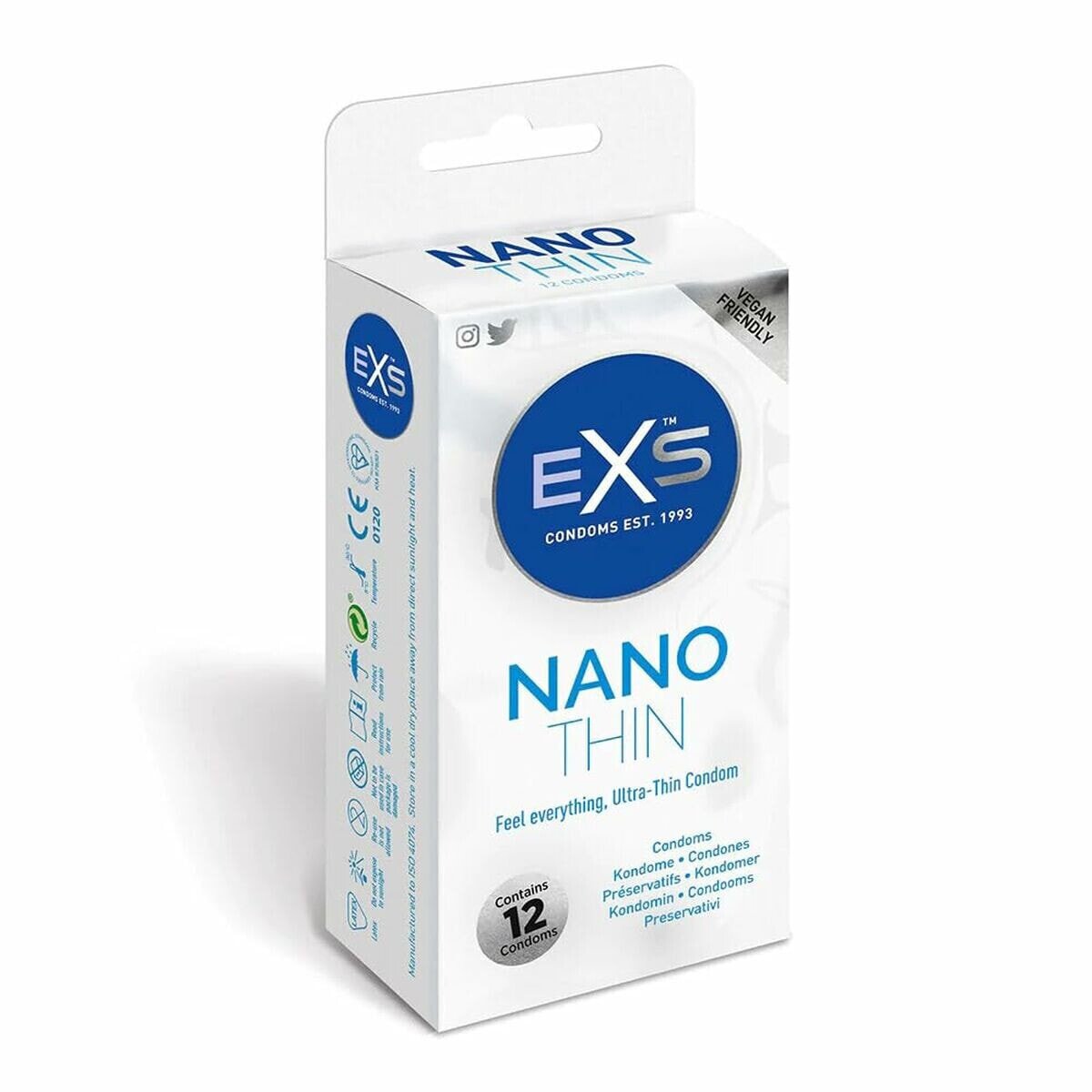 Condoms EXS Nano 12 Units