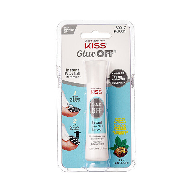 Товар для дизайна ногтей Kiss (Glue Off False Nail Remover) 13.5 ml