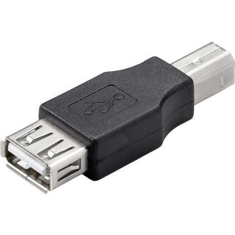 Компьютерный разъем или переходник Renkforce RF-4613072, USB Type-B, USB 2.0, Male, 0.48 Gbit/s, 2.5 W, 5 V
