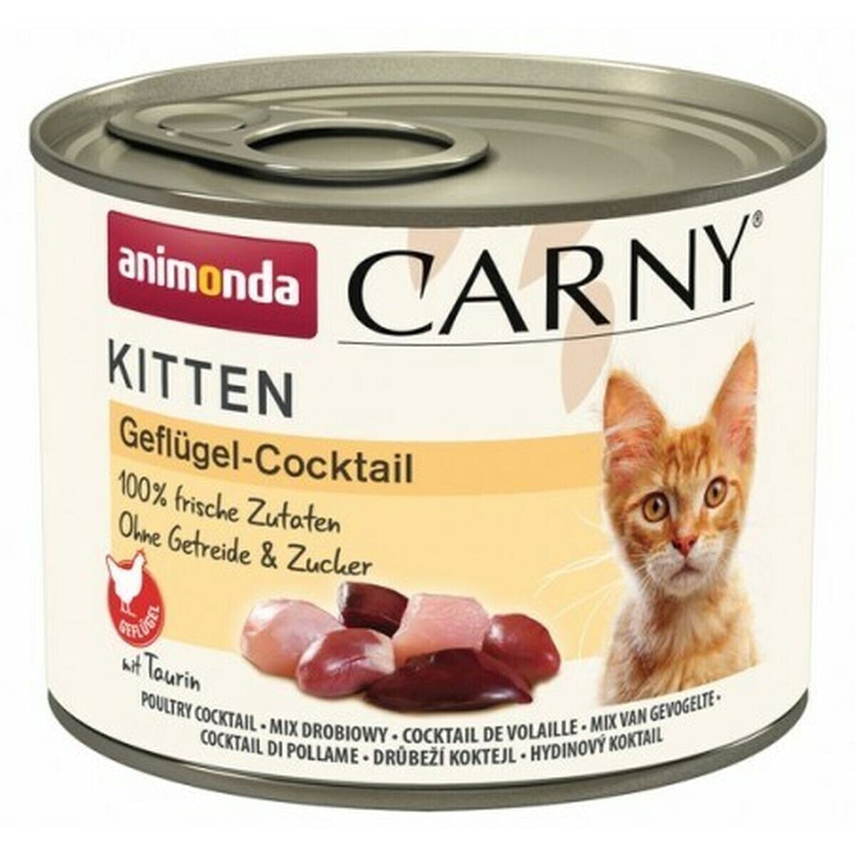 Cat food Animonda Carny Kitten Birds 200 g