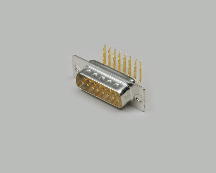 BKL Electronic 10120258 коннектор D-Sub PCB type 90° 9-pin Серебристый