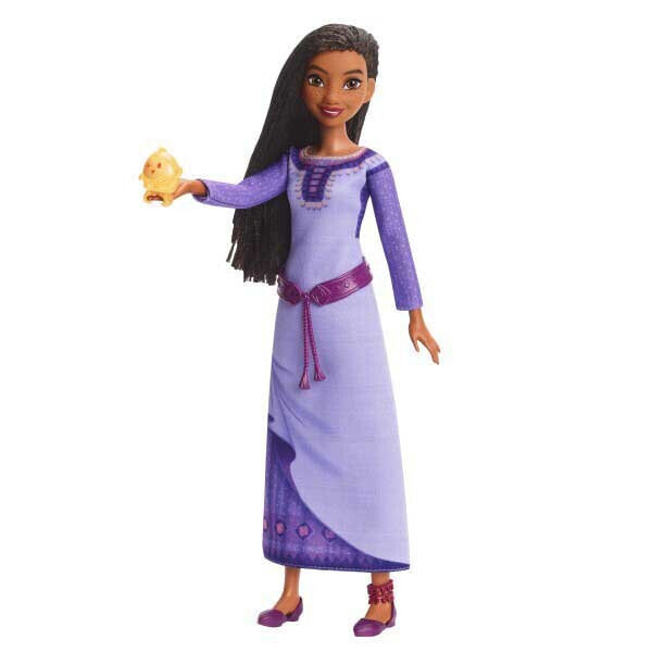 DISNEY Fashion Asha From The Kingdom Of Roses Singing And Star Inspired Wish Figure Doll