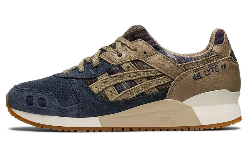 Asics Gel-Lyte 3 OG 减震防滑耐磨 低帮 运动休闲鞋 蓝褐色 / Кроссовки Asics Gel-Lyte 3 1201A686-020