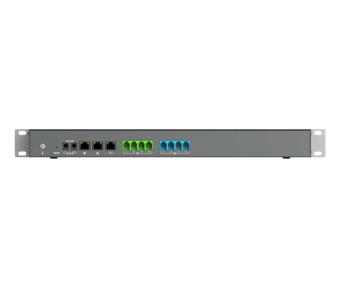 Grandstream UCM6304 - IP Centrex (hosted/virtual IP) - 2000 user(s) - Gigabit Ethernet - 100 - 240 V - 50 - 60 Hz - 12 V