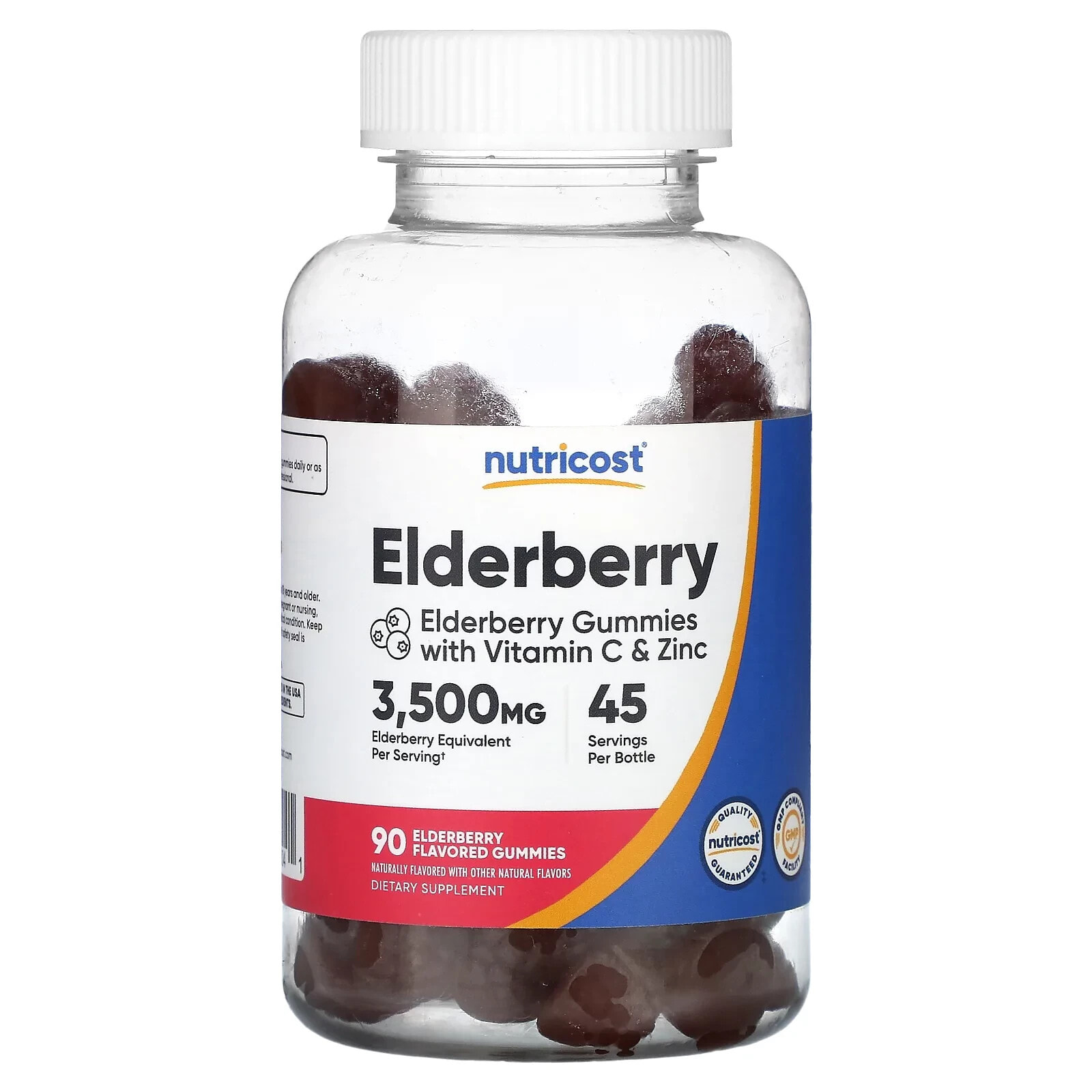 Elderberry, 90 Flavored Gummies