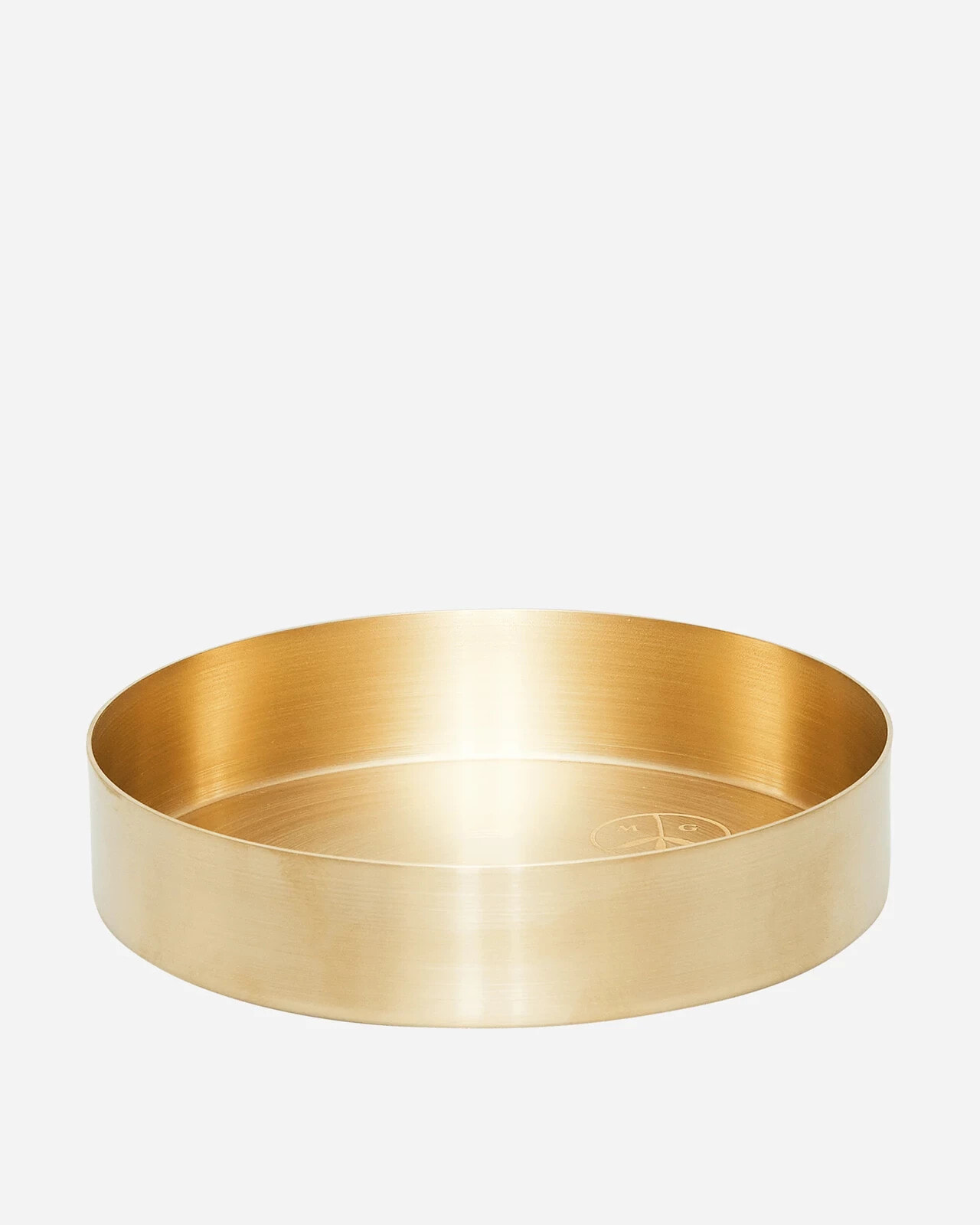 Circle Tray Brass