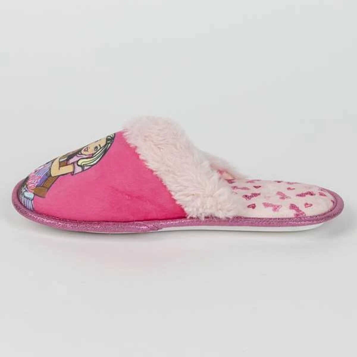 House Slippers Barbie Pink