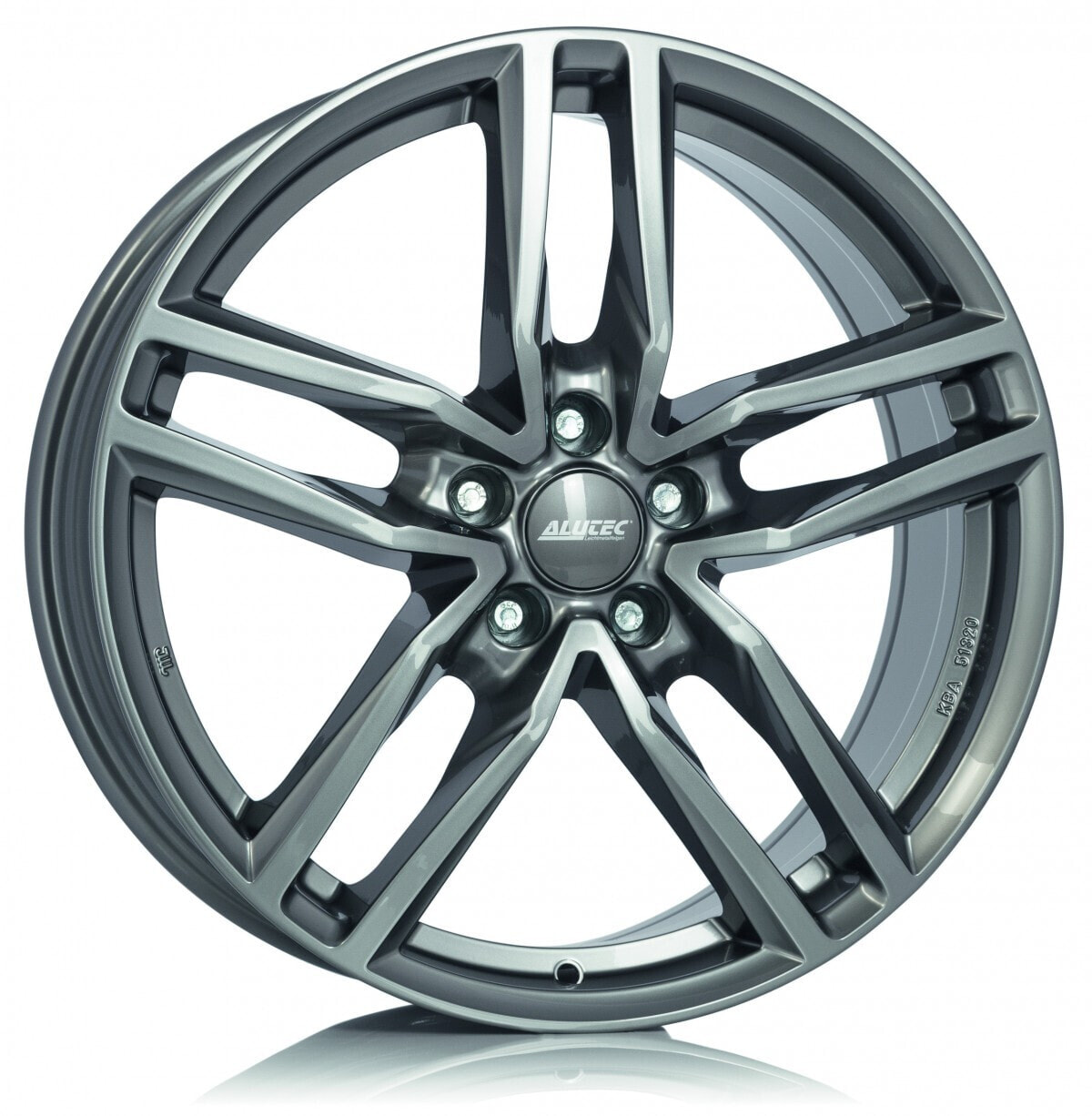 Колесный диск литой Alutec Ikenu metal-grey 6.5x16 ET41 - LK5/112 ML57.1