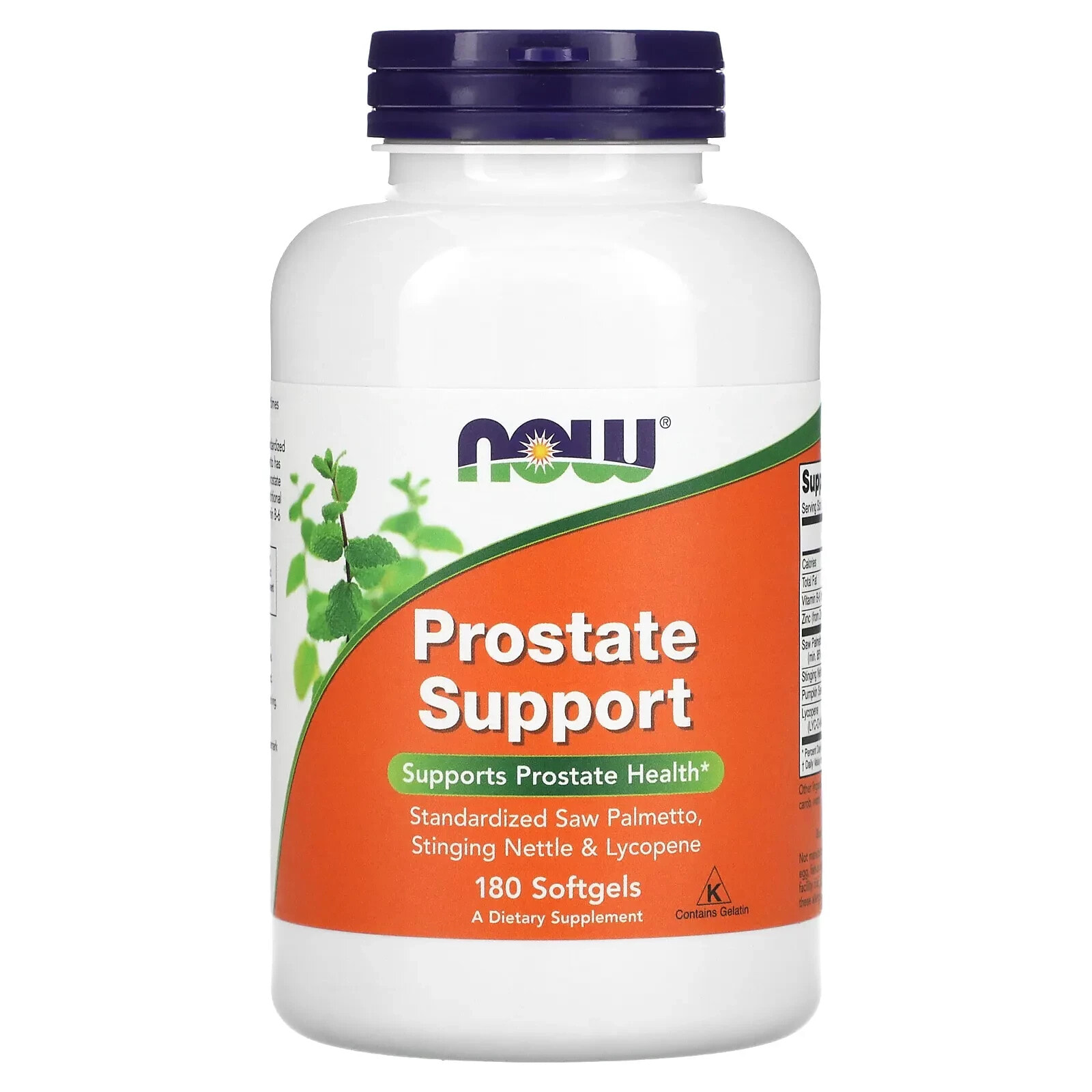NOW Foods Prostate Support Комплекс для здоровья предстательной железы 90 капсул