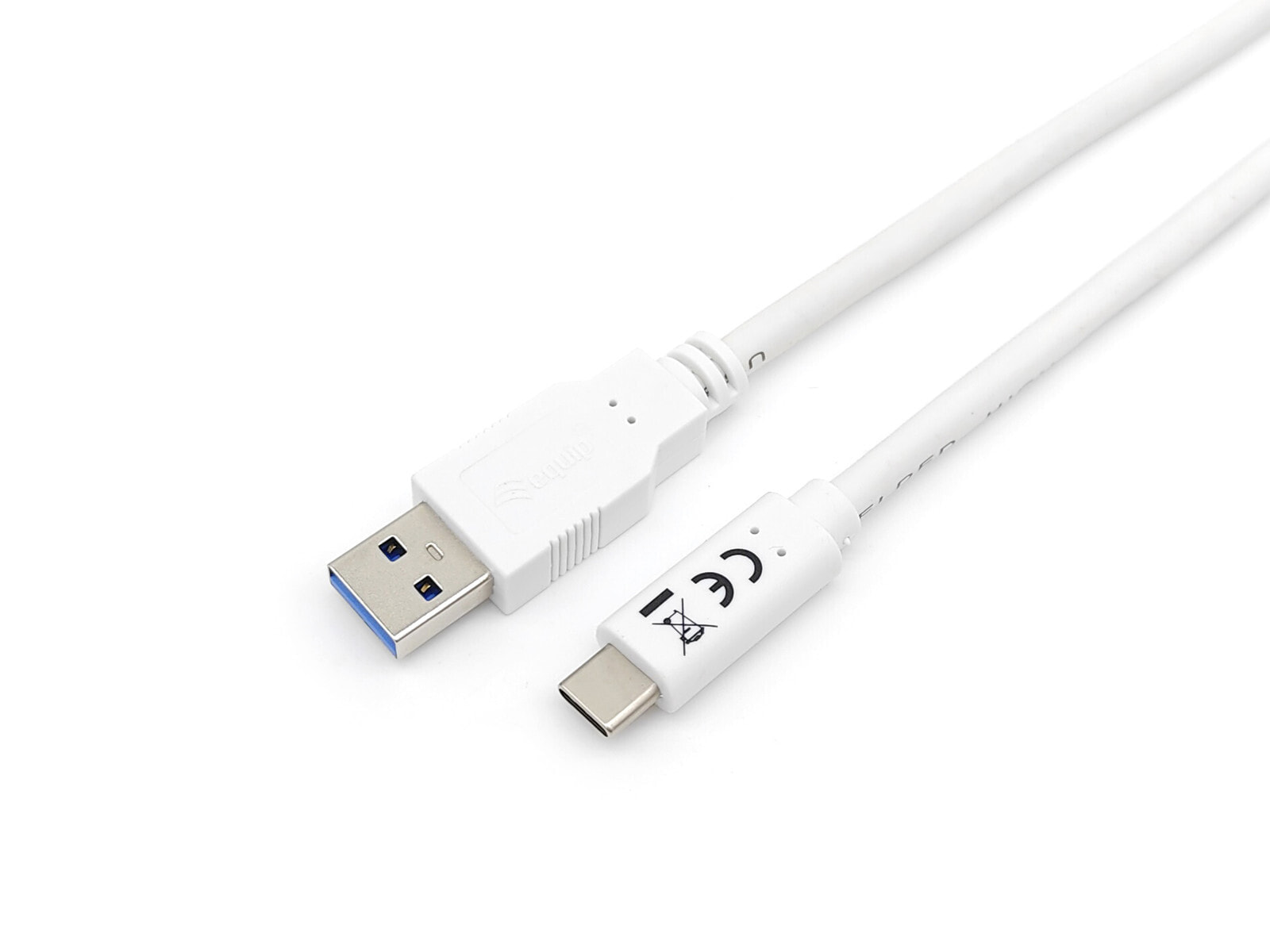 Equip 128364 USB кабель 1 m USB 3.2 Gen 1 (3.1 Gen 1) USB A USB C Белый