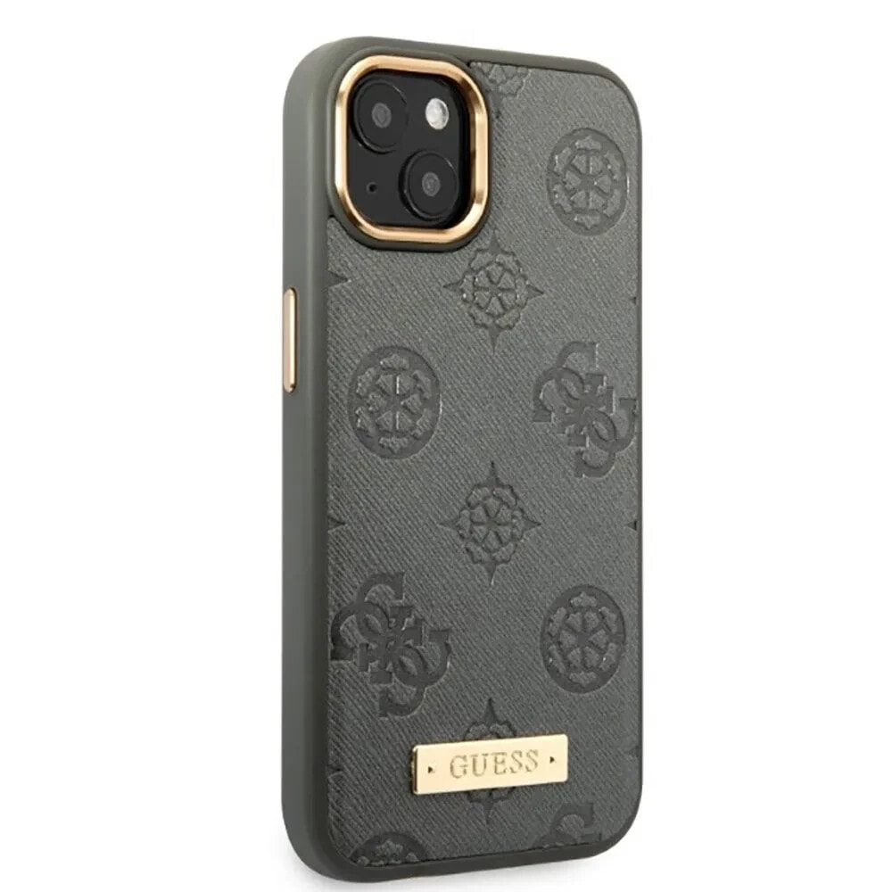 GUESS Guhmp13Msapstg iPhone 13.14.15 6.1 Peony Plate phone case