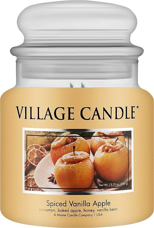 Duftkerze im Glas - Village Candle Spiced Vanilla Apple