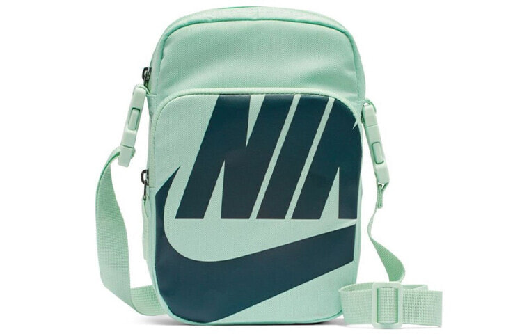 Nike 耐克 Heritage2.0 bag 涤纶 骑行小包运动包单肩斜挎包 男女同款情侣款 蒂芙尼绿 / Сумка Nike Heritage 2.0 bag BA6344-321