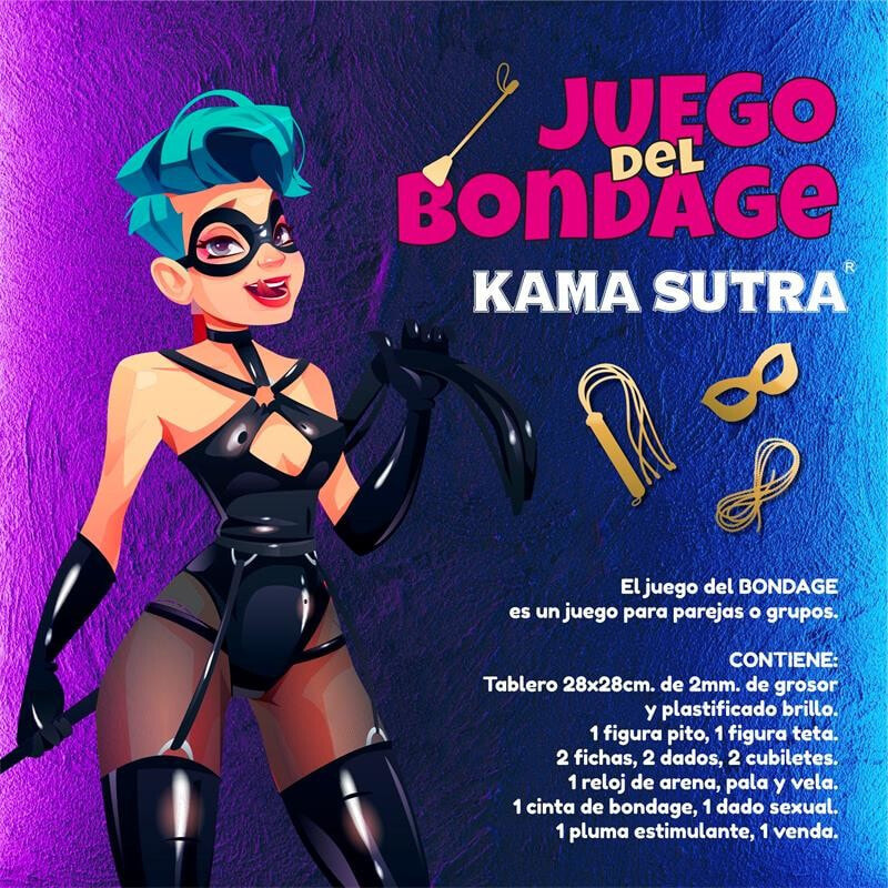 Аксессуар для взрослых DIVERTY SEX Board Game Juego del Bondage Bondage Game
