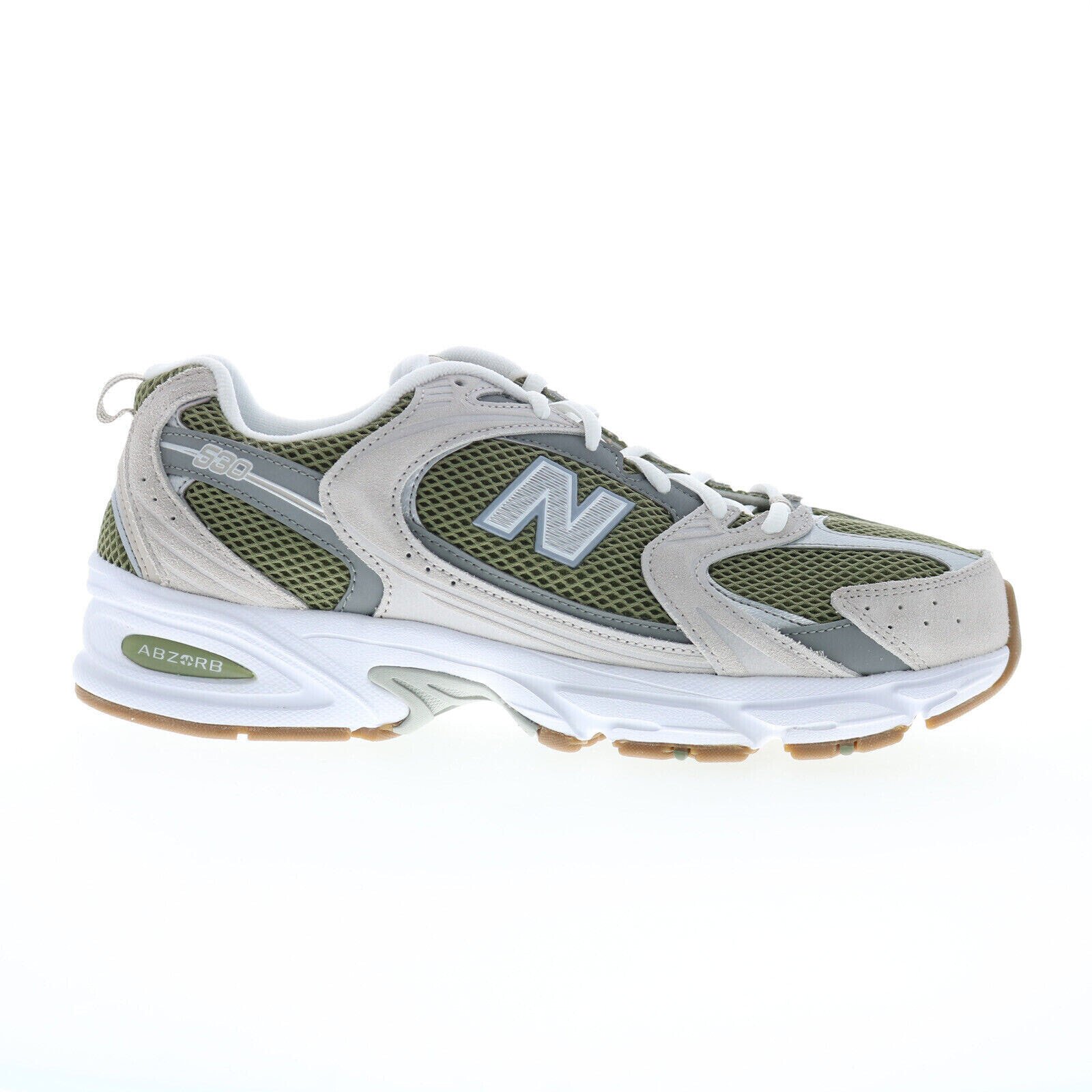 New Balance 530 MR530GA Mens Green Mesh Lace Up Lifestyle Sneakers Shoes