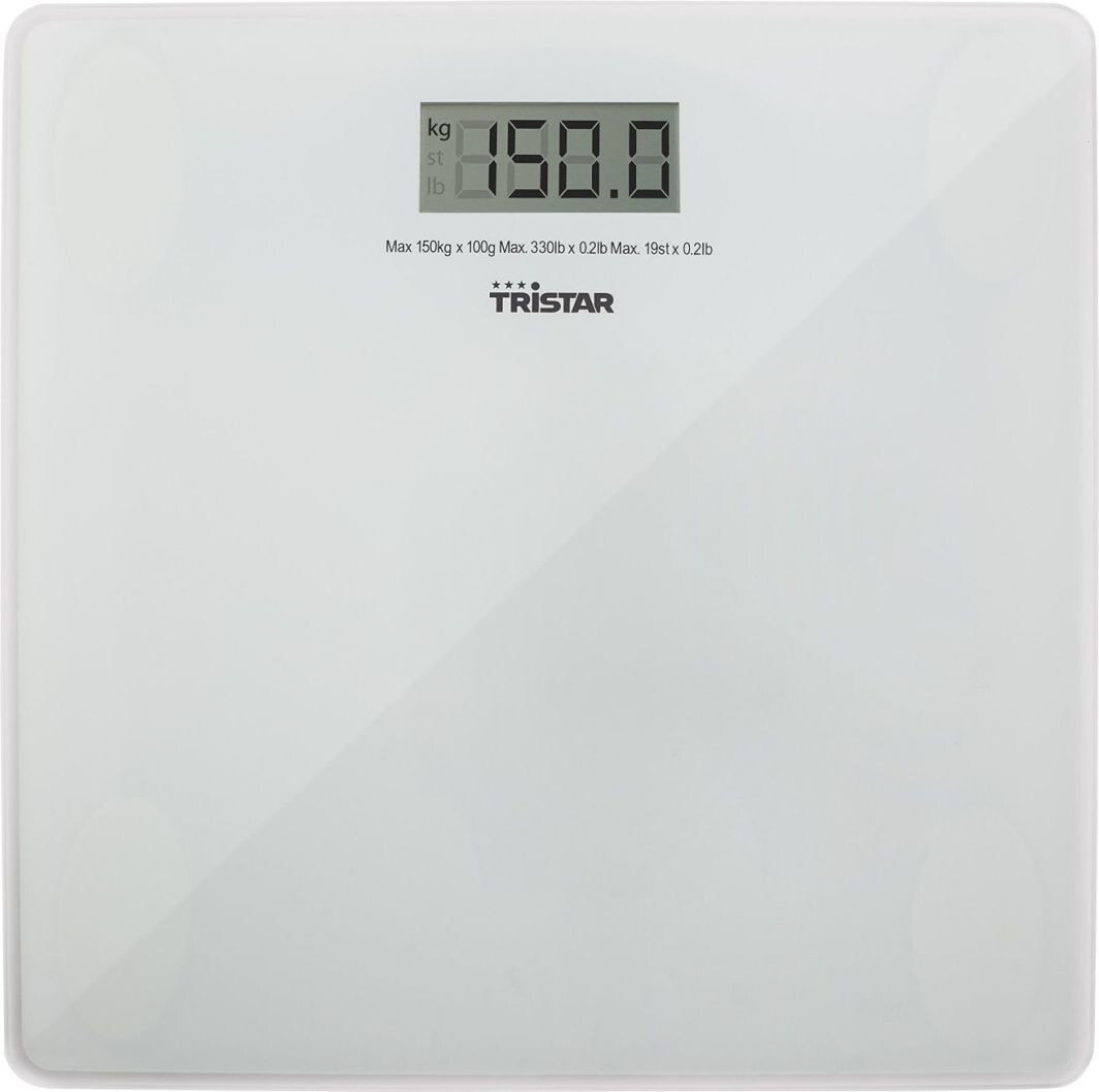 Tristar WG-2419 Personal Scale Персональные электронные весы  Квадратные Белые