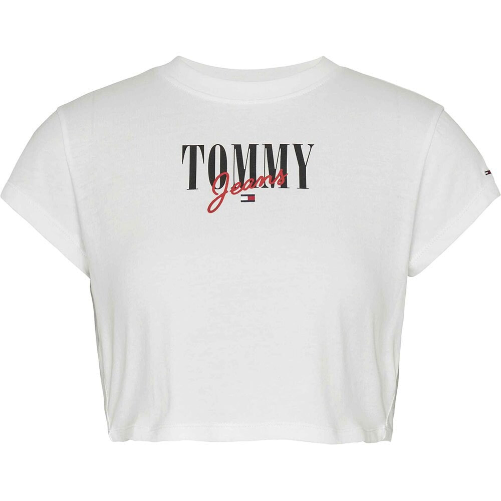 TOMMY JEANS Crp Essential Logo 1+ Short Sleeve T-Shirt