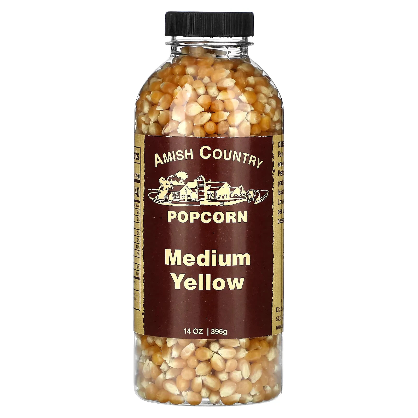 Amish Country Popcorn, Средний желтый, 396 г (14 унций)