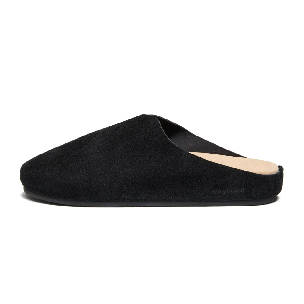 Norybrand Wrap-toe Slippers Unisex Black