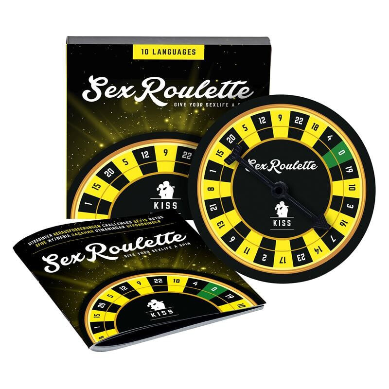 Эротический сувенир или игра Tease & Please Sex Roulette Kiss