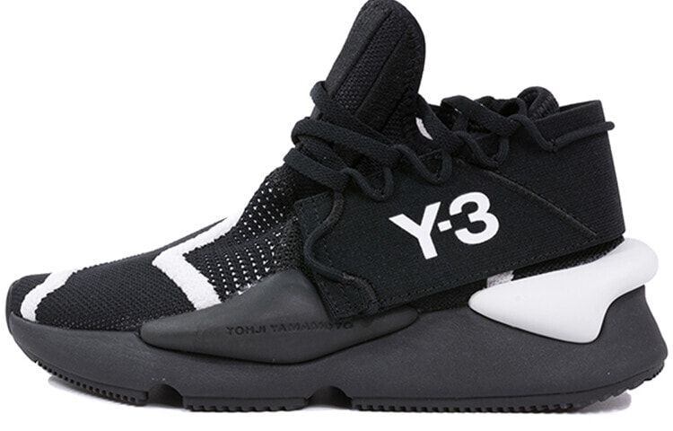 Y-3 Y-3 Kaiwa 中帮系带 中帮 生活休闲鞋 男女同款 黑色 / Кроссовки adidas Y-3 Kaiwa EF2628