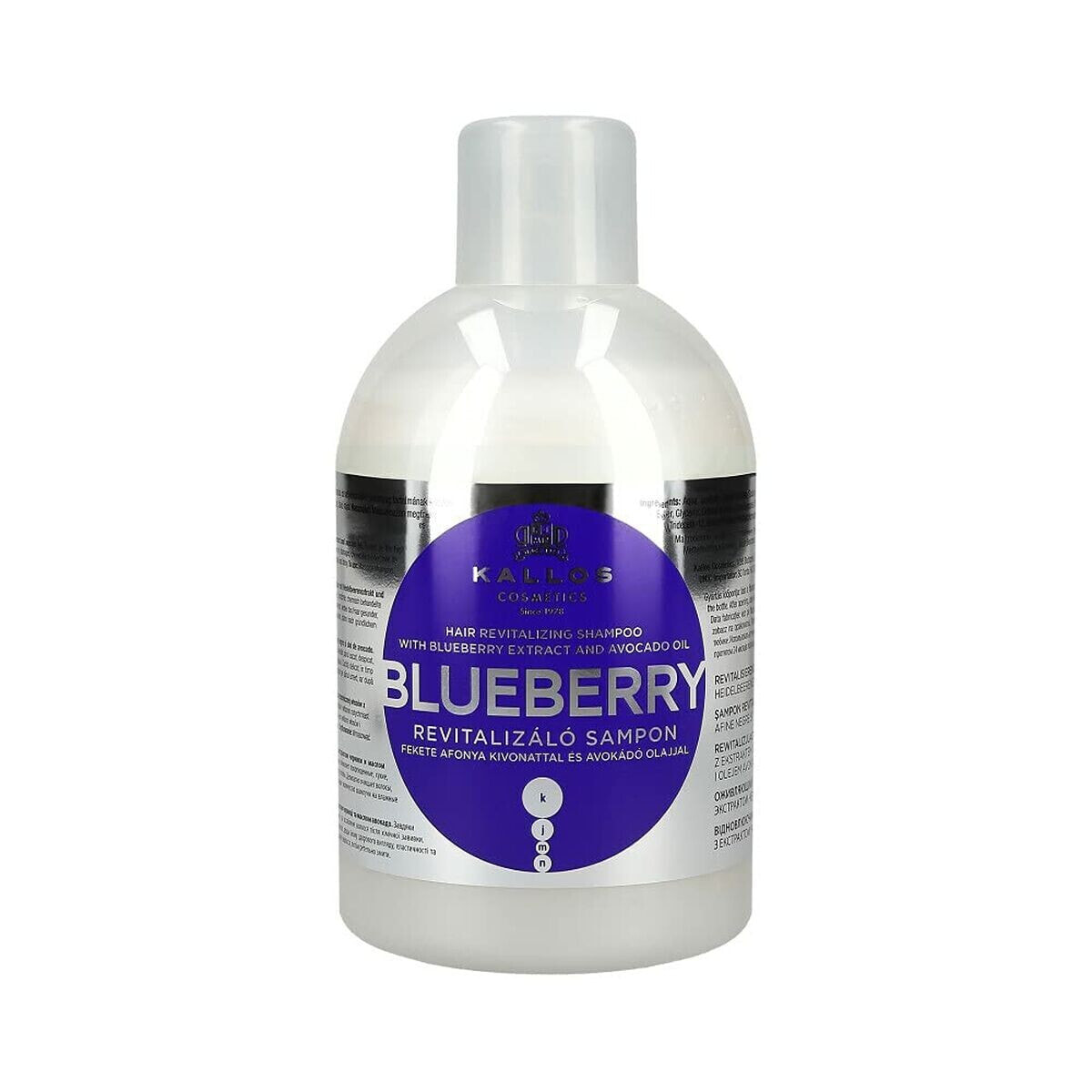 Ревитализирующий шампунь Kallos Cosmetics Blueberry 1 L