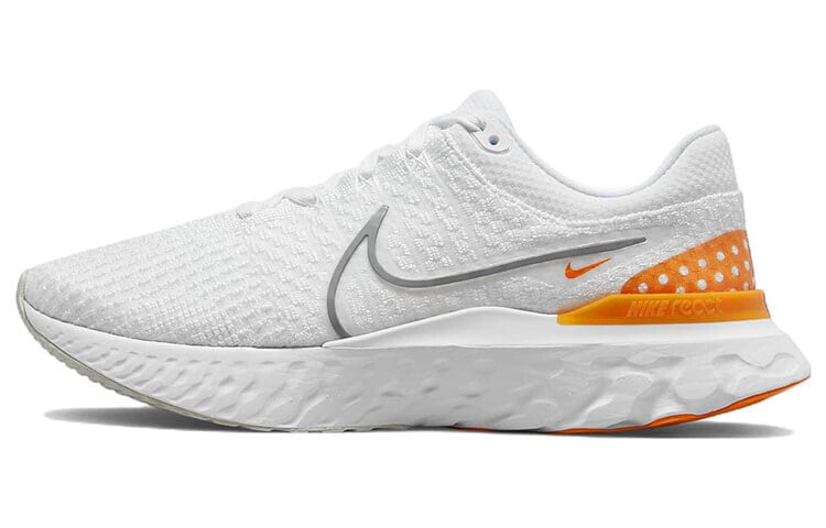 Nike react infinity run fk 3 耐磨减震 低帮 跑步鞋 男款 白黄 / Кроссовки Nike react infinity run fk 3 DH5392-100