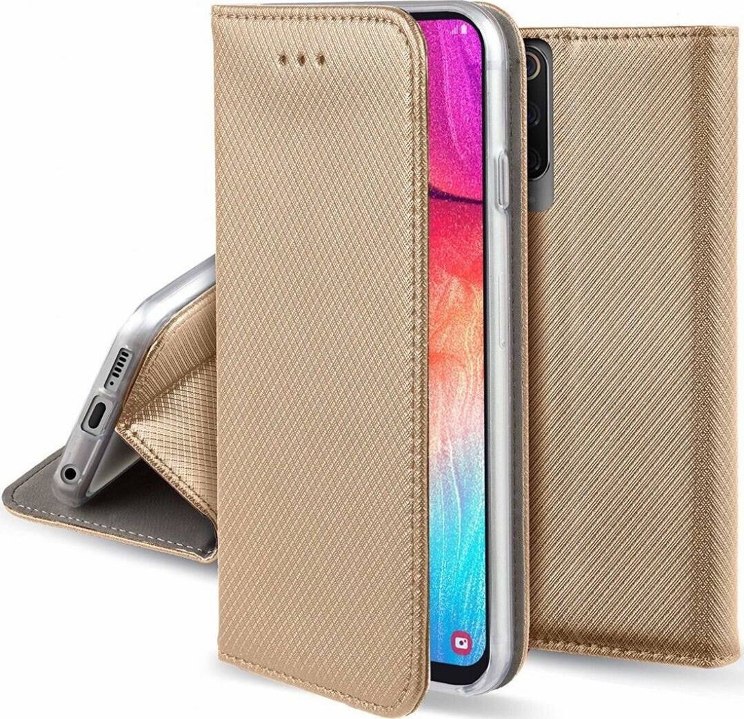 Nemo (U) Etui SAMSUNG GALAXY S22 Portfel z Klapką Flip Magnet złote